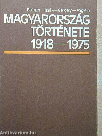 Magyarország története 1918-1975