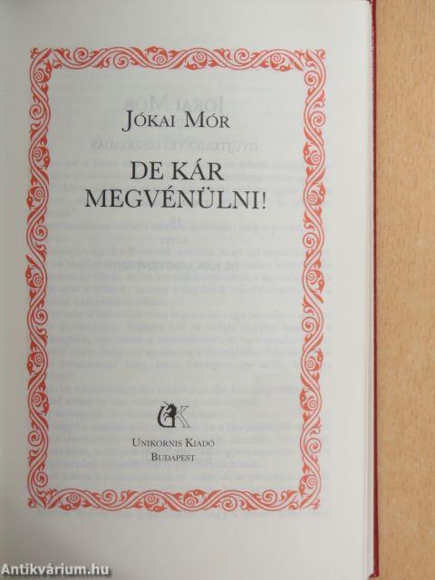 De kár megvénülni!