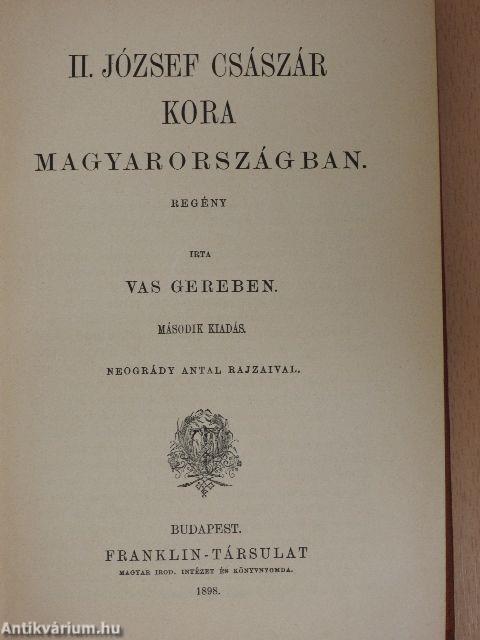 II. József császár kora Magyarországban