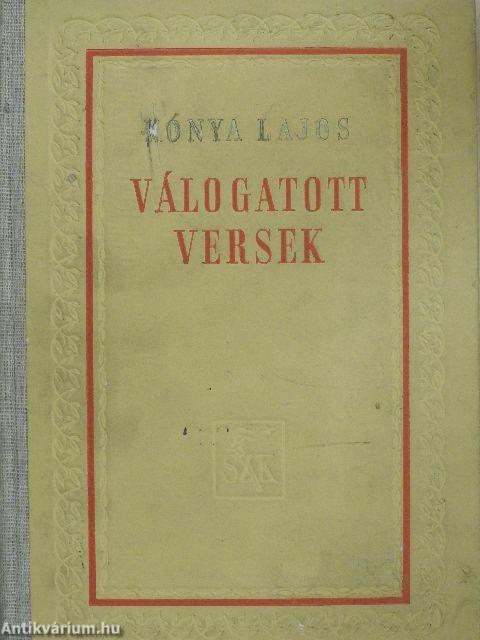 Válogatott versek