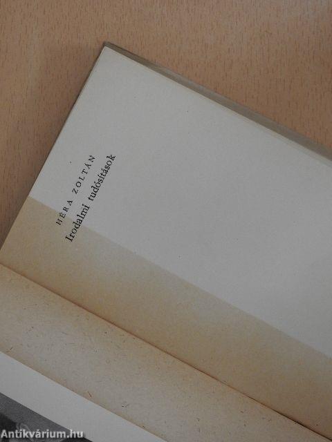 Irodalmi tudósítások