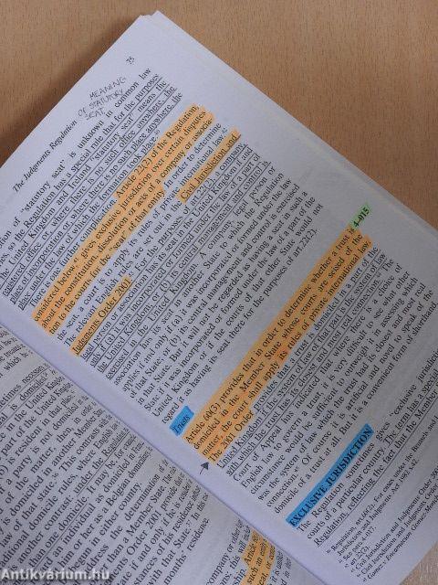 The Conflict of Laws