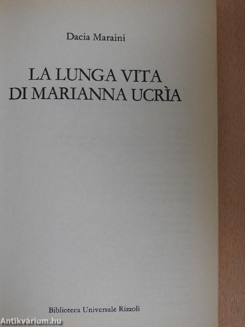 La Lunga vita di Marianna Ucría