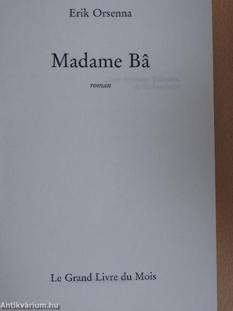 Madame Ba