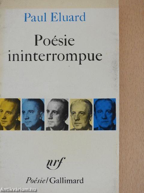 Poésie ininterrompue