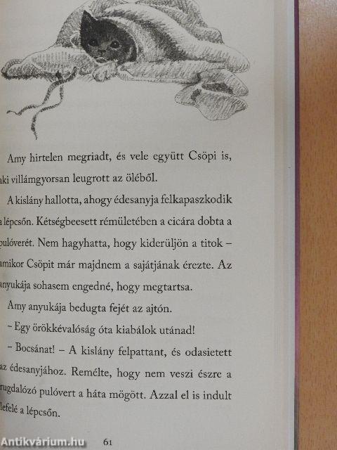 Csöpi az elhagyott kiscica