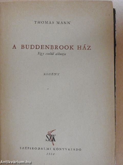 A Buddenbrook ház