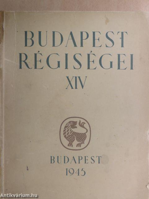 Budapest régiségei XIV.