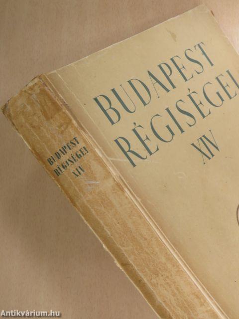 Budapest régiségei XIV.