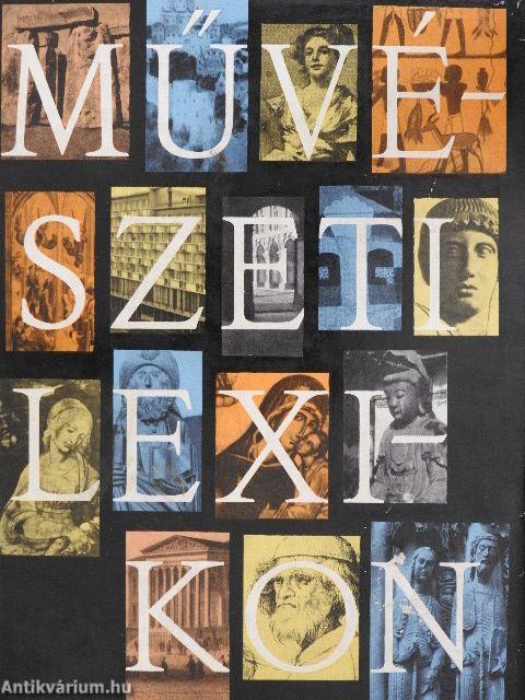 Művészeti lexikon I-IV. (Dr. Castiglione László könyvtárából)