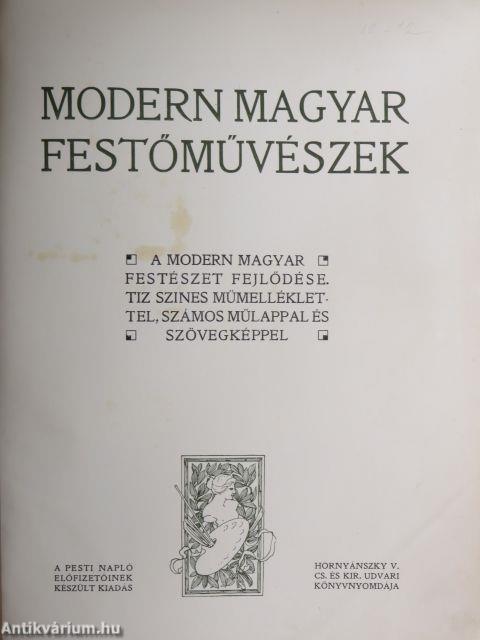 Modern magyar festőművészek