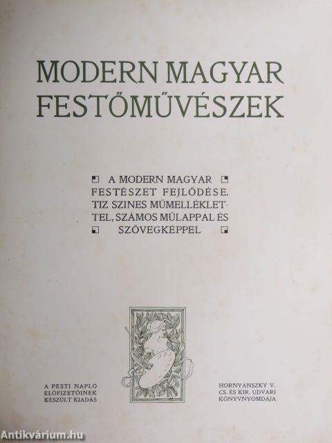 Modern magyar festőművészek