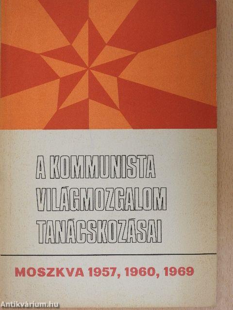 A kommunista világmozgalom tanácskozásai