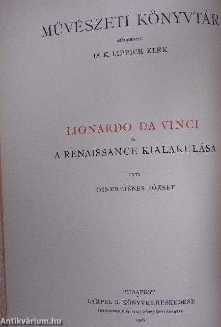 Lionardo da Vinci és a renaissance kialakulása