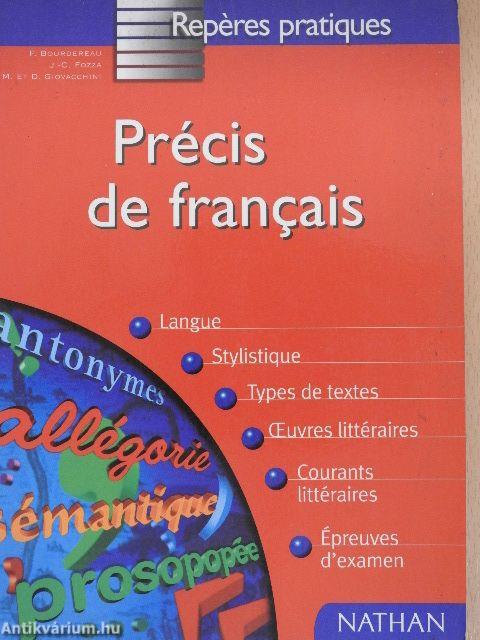 Précis de francais