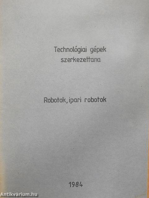 Robotok, ipari robotok