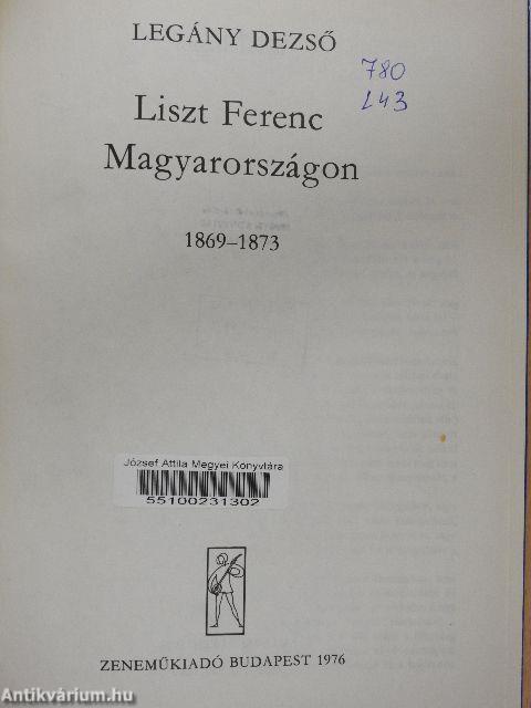 Liszt Ferenc Magyarországon