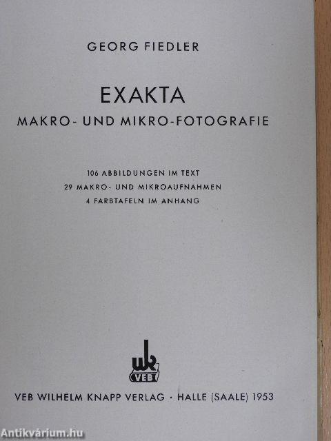 Exakta Makro und Mikro Fotografie