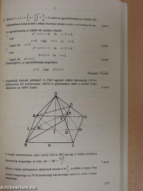 Felvételi feladatok és lehetőségek a felsőoktatási intézményekben 1986