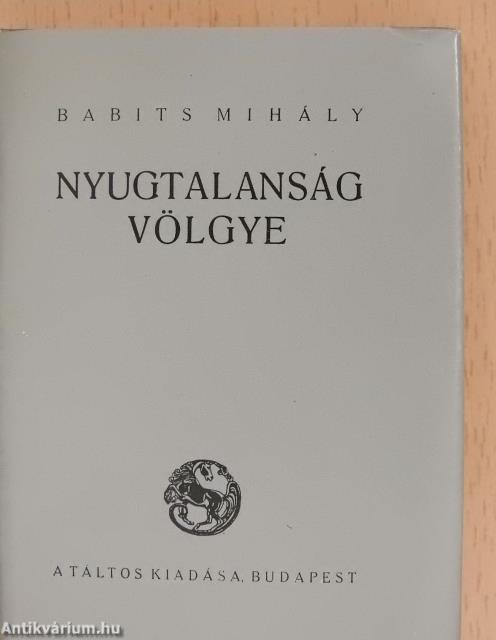 Nyugtalanság völgye (minikönyv)