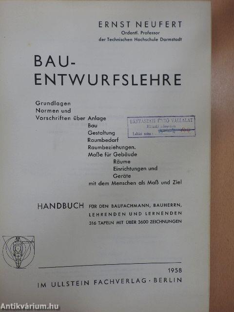 Bauentwurfslehre