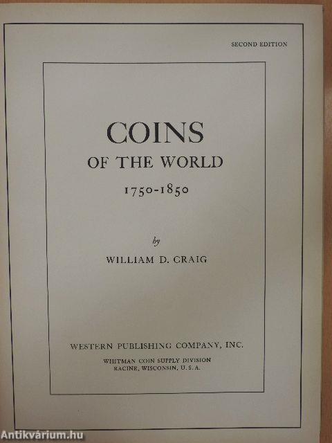 Coins of the World 1750-1850