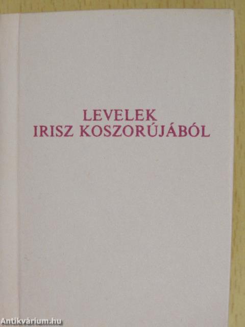 Levelek Irisz koszorújából (minikönyv)