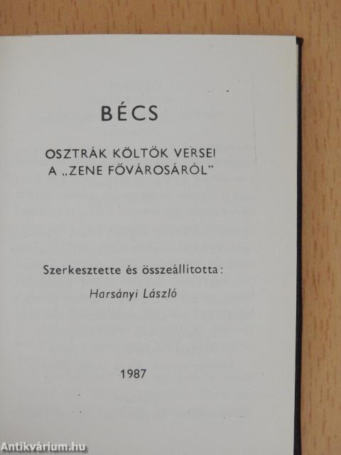 Bécs (minikönyv)