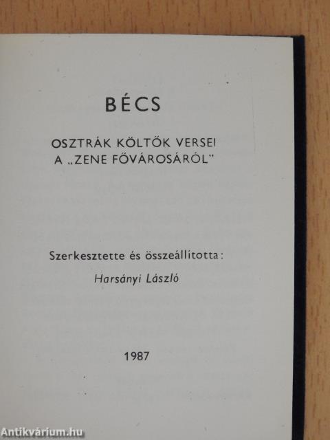 Bécs (minikönyv)