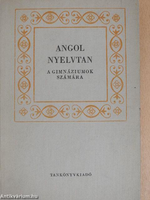 Angol nyelvtan