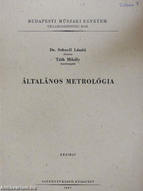 Általános metrológia