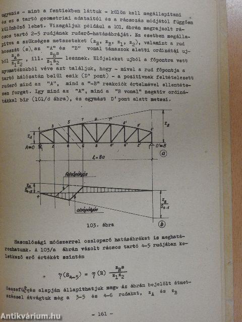 Tartók sztatikája I.