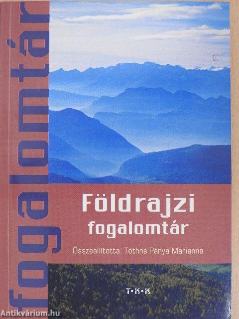 Földrajzi fogalomtár