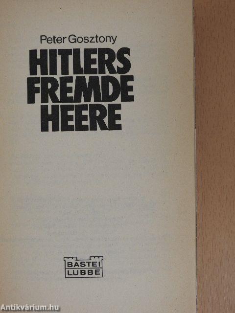 Hitlers fremde Heere