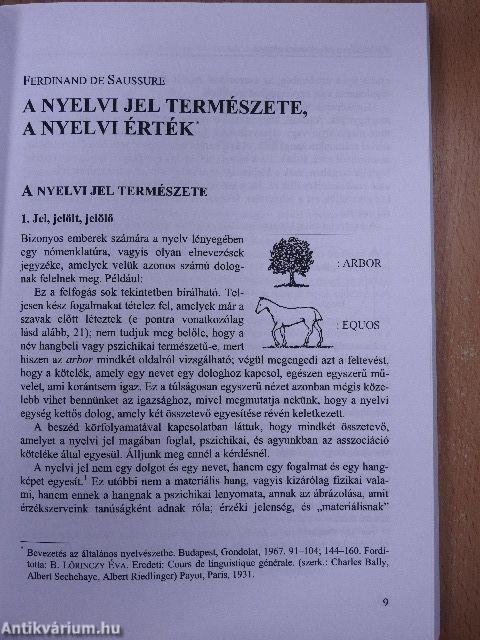 Szöveggyűjtemény a szemiotika tanulmányozásához