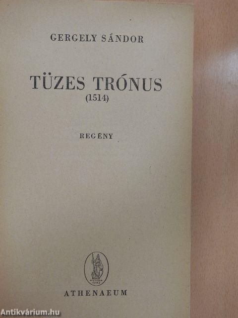 Tüzes trónus