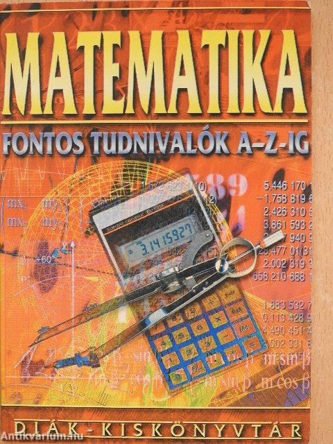 Kicsoda, micsoda a matematikában