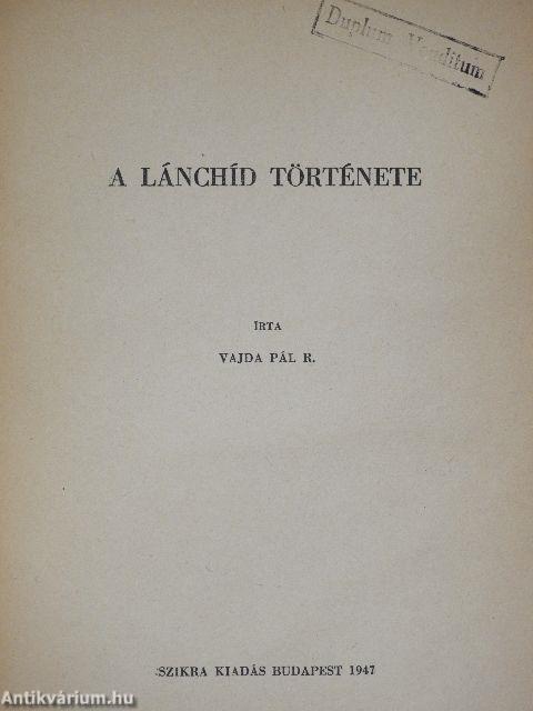 A Lánchíd története