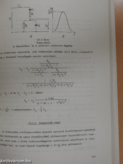 Villamos műszerek és mérések II.