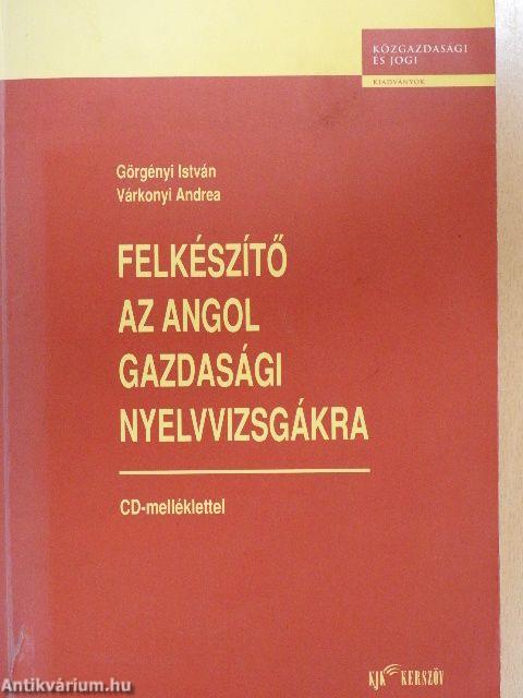 Felkészítő az angol gazdasági nyelvvizsgákra