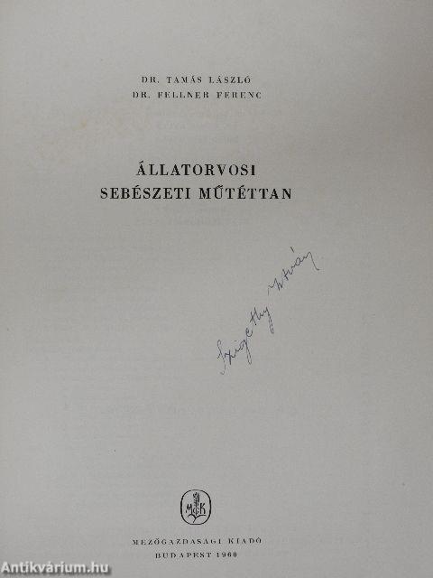 Állatorvosi sebészeti műtéttan