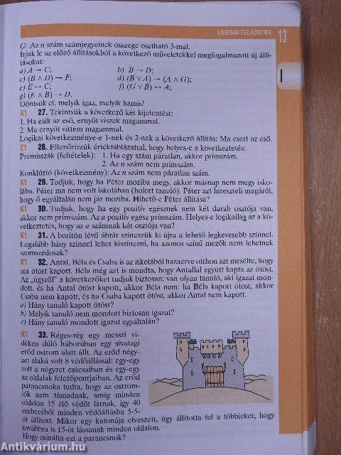 Matematika - Gyakorló és érettségire felkészítő feladatgyűjtemény I.