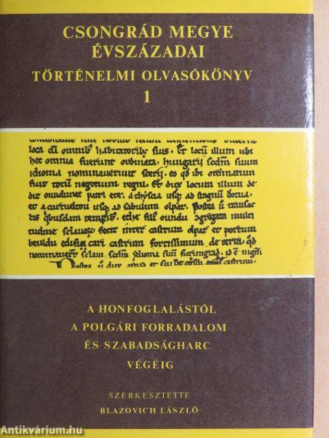 Csongrád megye évszázadai 1-3.