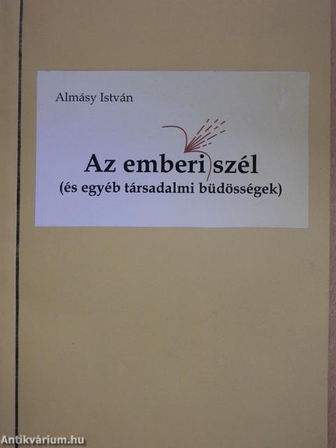 Az emberi szél (dedikált példány)