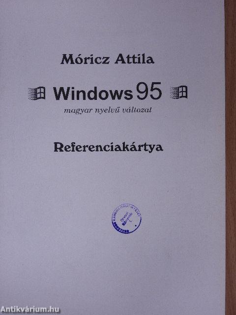 Windows 95 magyar nyelvű változat