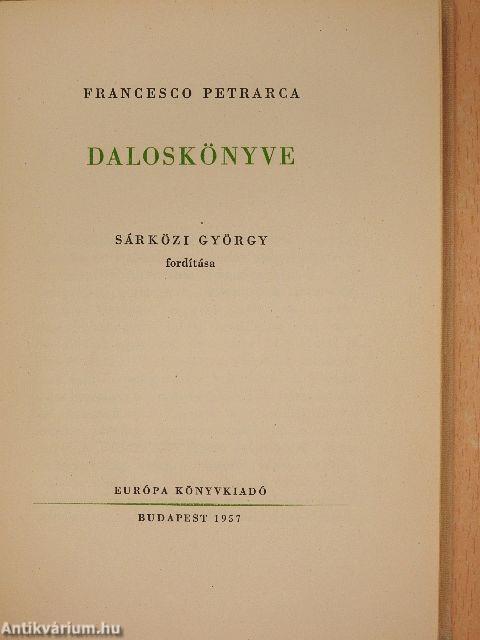 Francesco Petrarca daloskönyve