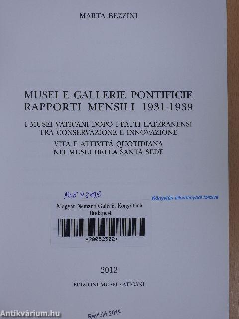 Bollettino dei Monumenti Musei e Gallerie Pontificie 2012