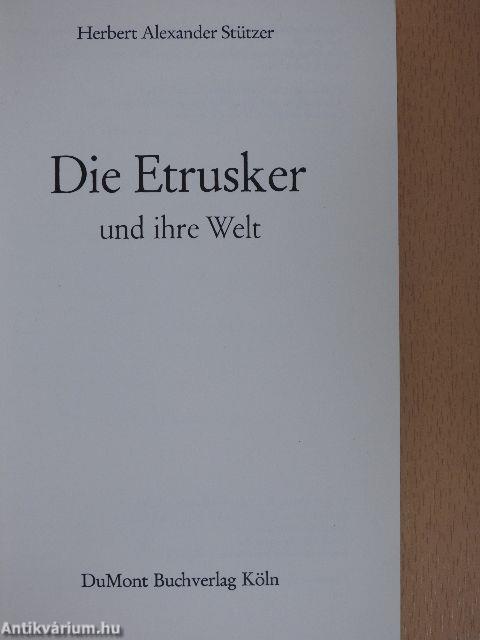 Die Etrusker und ihre Welt