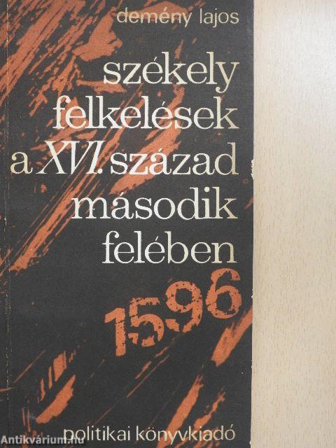 Székely felkelések a XVI. század második felében