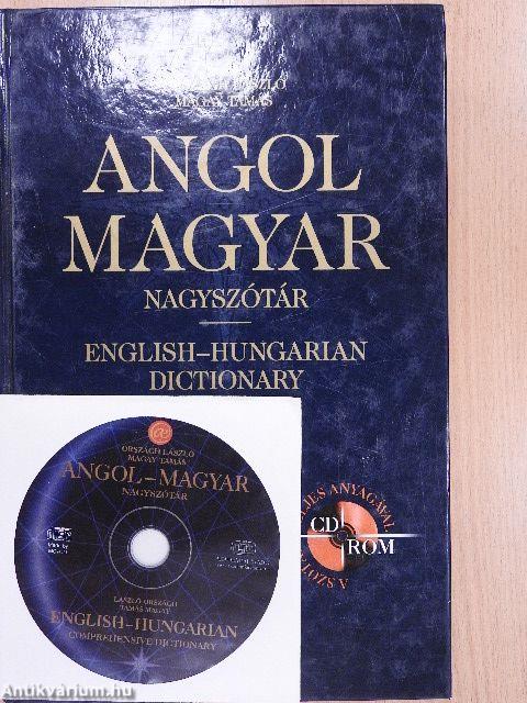 Angol-magyar nagyszótár - CD-vel